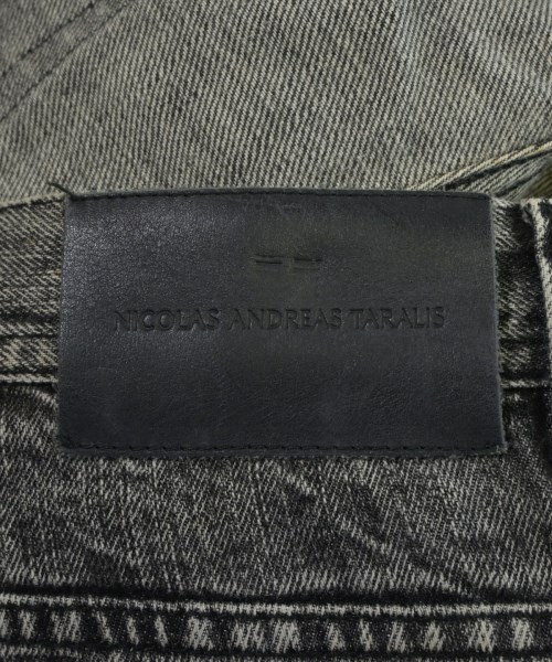 NICOLAS ANDREAS TARALIS（ニコラアンドレアタラリス）デニムパンツ 黒 サイズ:29(S位) メンズ/2200651044011