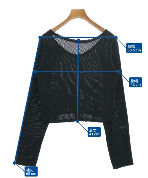 LoRo（ローロ）カーディガン 黒 サイズ:F レディース/2200632159031