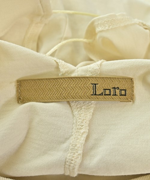 LoRo（ローロ）Tシャツ・カットソー ベージュ サイズ:F レディース/2200722342022