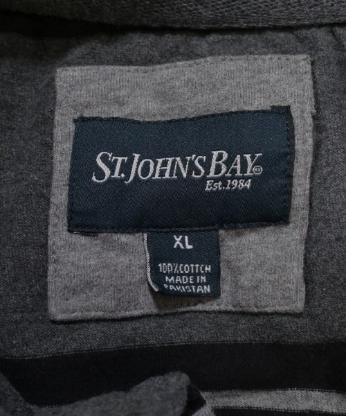 STJOHN'SBAY（セントジョンズベイ）ポロシャツ グレー サイズ:XL メンズ/2200637341196