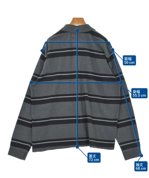 STJOHN'SBAY（セントジョンズベイ）ポロシャツ グレー サイズ:XL メンズ/2200637341196