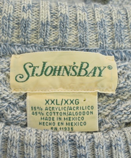 STJOHN'SBAY（セントジョンズベイ）ニット・セーター 青 サイズ:XXL メンズ/2200644011082