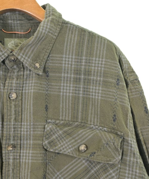 STJOHN'SBAY（セントジョンズベイ）カジュアルシャツ カーキ サイズ:XL メンズ/2200627490057