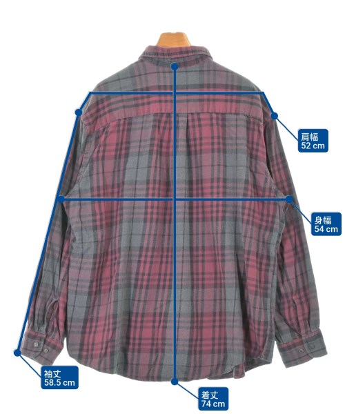 STJOHN'SBAY（セントジョンズベイ）カジュアルシャツ 赤 サイズ:XL メンズ/2200627490071