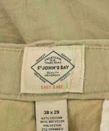 STJOHN'SBAY（セントジョンズベイ）チノパン ベージュ サイズ:38(XXXL位) メンズ/2200607530100