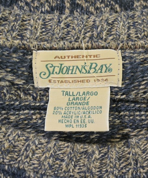 STJOHN'SBAY（セントジョンズベイ）ニット・セーター 紺 サイズ:L メンズ/2200701235123