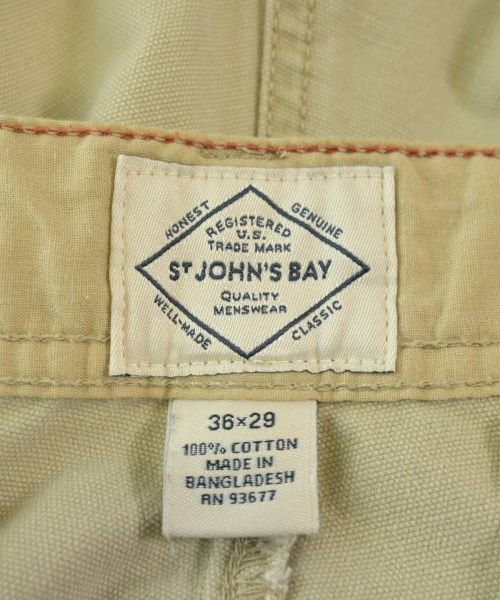 STJOHN'SBAY（セントジョンズベイ）カーゴパンツ ベージュ サイズ:-(XL位) メンズ/2200646255026