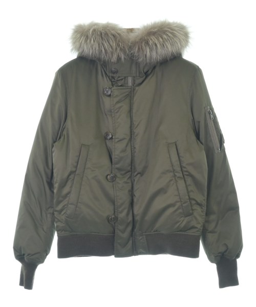 UNITED ARROWS White Label(ユナイテッドアローズホワイトレーベル)ダウンジャケット/ダウンベスト カーキ サイズ:2(M位)/2200635791054