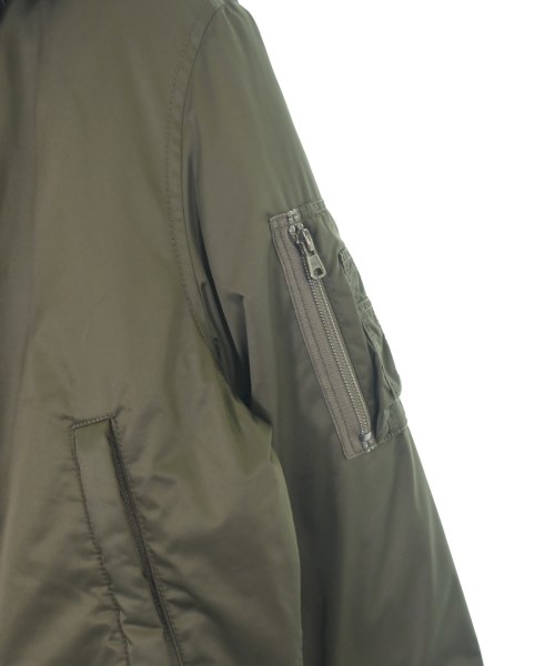 UNITED ARROWS White Label（ユナイテッドアローズホワイトレーベル）ダウンジャケット/ダウンベスト カーキ サイズ:2(M位) メンズ/2200635791054