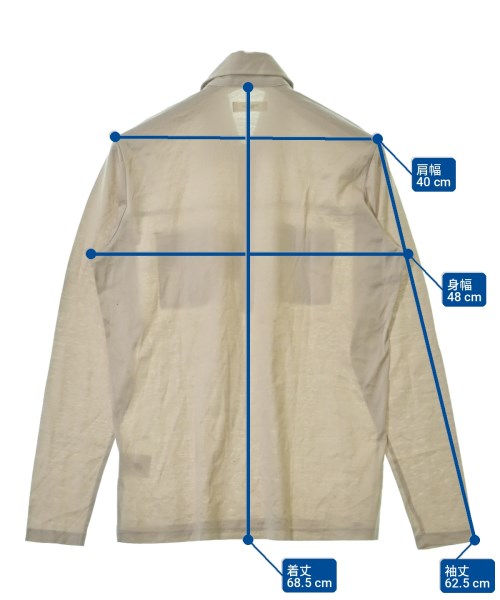 UNITED ARROWS White Label（ユナイテッドアローズホワイトレーベル）Tシャツ・カットソー ベージュ サイズ:3(L位) メンズ/2200713746068