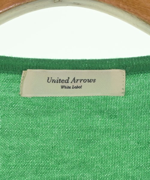 UNITED ARROWS White Label（ユナイテッドアローズホワイトレーベル）ニット・セーター 緑 サイズ:2(M位) メンズ/2200660857367