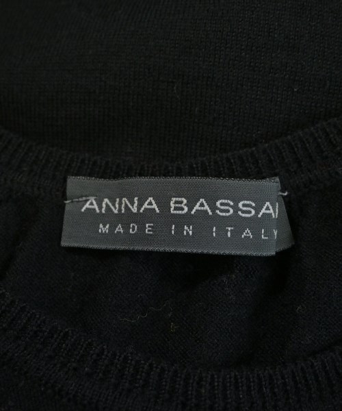 ANNA BASSANI（アンナバッサーニ）ニット・セーター 黒 サイズ:S レディース/2200657353070