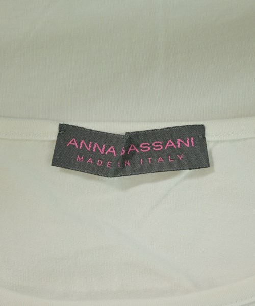 ANNA BASSANI（アンナバッサーニ）Tシャツ・カットソー 白 サイズ:M レディース/2200719424250