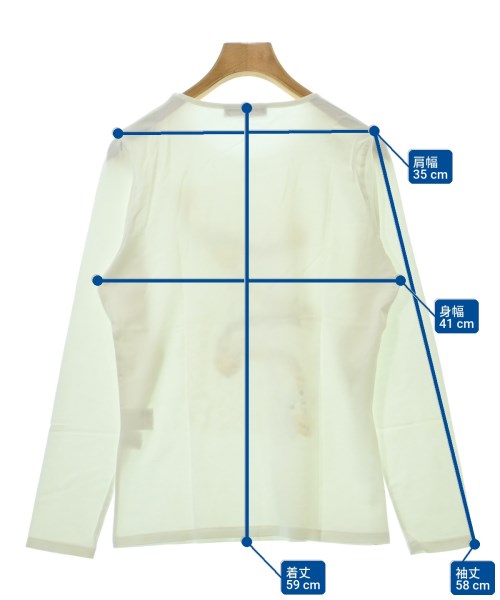ANNA BASSANI（アンナバッサーニ）Tシャツ・カットソー 白 サイズ:M レディース/2200719424250