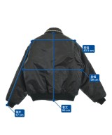 Bess（ベス）ミリタリーブルゾン 黒 サイズ:F メンズ/2200638173017