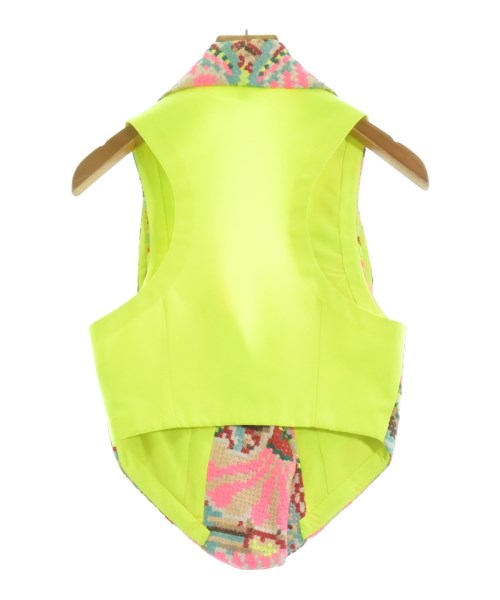 MANISH ARORA（マニッシュアローラ）ベスト 黄 サイズ:XS レディース/2200656247073
