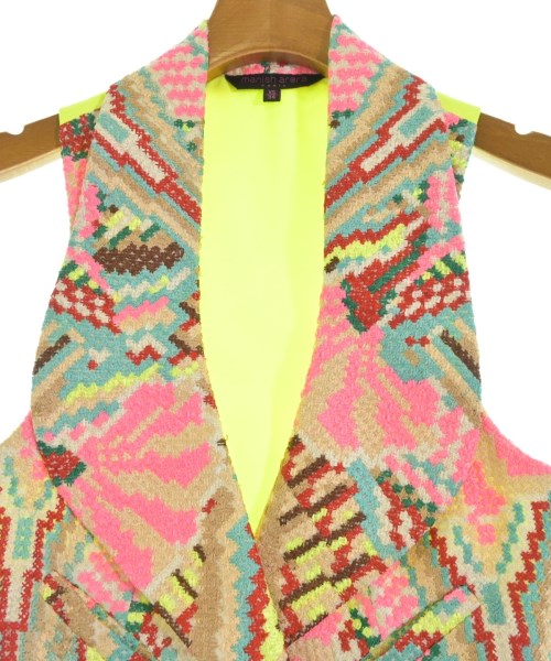 MANISH ARORA（マニッシュアローラ）ベスト 黄 サイズ:XS レディース/2200656247073