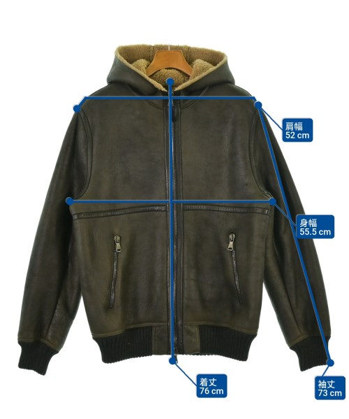 GARRETT（ギャレッティ）その他 茶 サイズ:50(XL位) メンズ/2200662674016