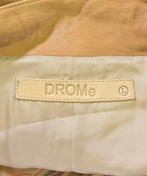 DROMe（ドローム）ライダース ベージュ サイズ:L レディース/2200618683017