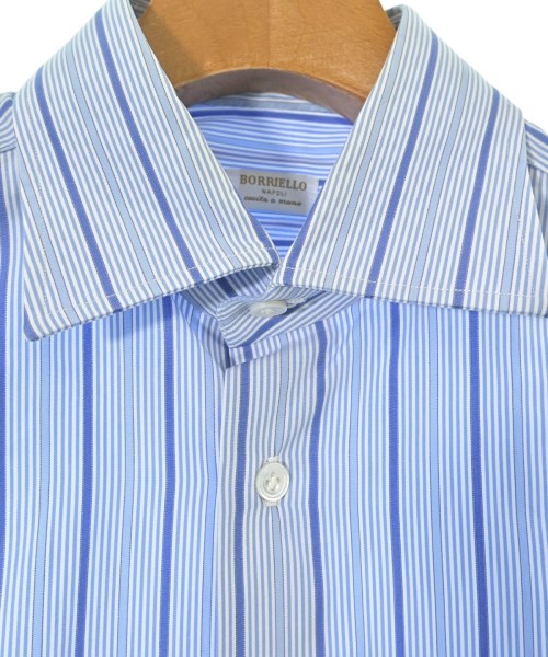 BORRIELLO（ボリエッロ）ドレスシャツ 青 サイズ:15(S位) メンズ/2200640855031