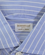 BORRIELLO（ボリエッロ）ドレスシャツ 青 サイズ:38(S位) メンズ/2200610355622
