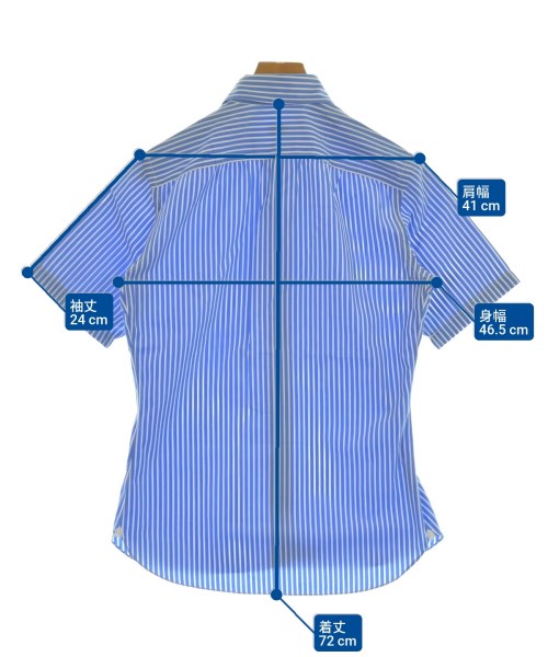 BORRIELLO（ボリエッロ）カジュアルシャツ 青 サイズ:-(S位) メンズ/2200649572014