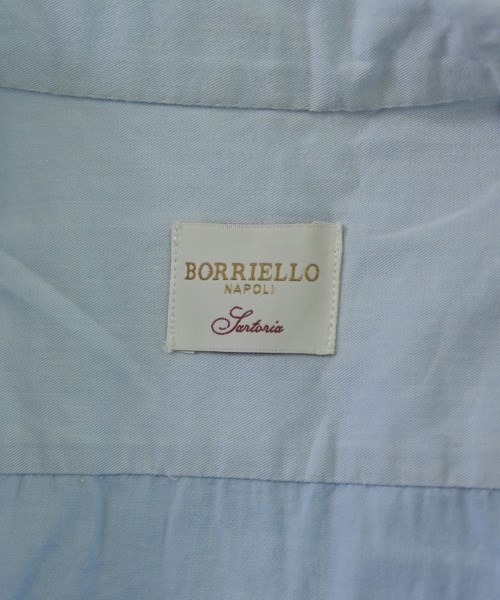 BORRIELLO（ボリエッロ）ドレスシャツ 青 サイズ:40(L位) メンズ/2200671397067
