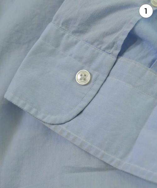 BORRIELLO（ボリエッロ）ドレスシャツ 青 サイズ:40(L位) メンズ/2200671397067
