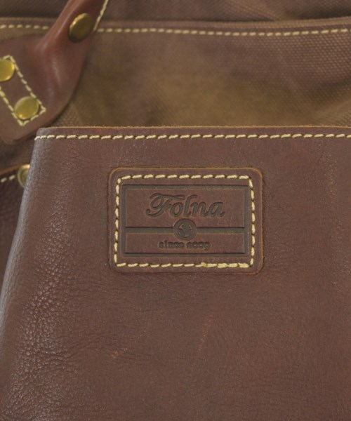 folna（フォルナ）ハンドバッグ 茶 サイズ:- レディース/2200695675073