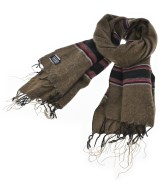 Jiva（ジーバ）ストール 茶 サイズ:- レディース/2200622788081