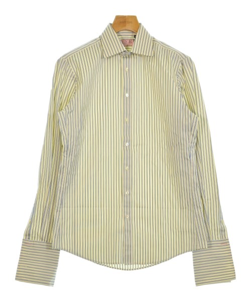 THOMAS PINK(トーマスピンク)カジュアルシャツ 黄 サイズ:14 1/2(XS位)/2200649868056