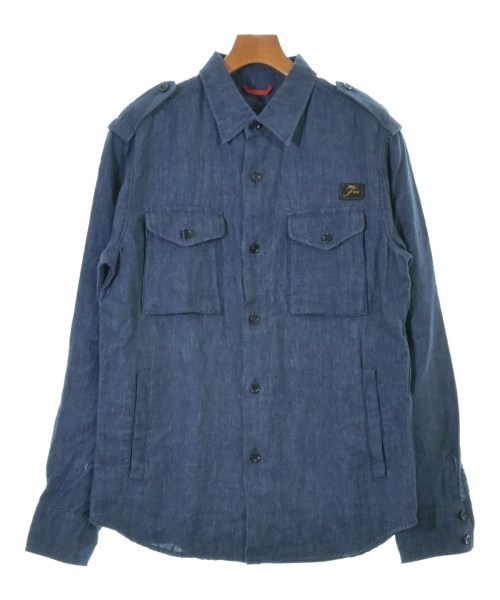 Fay(フェイ)カジュアルシャツ 紺 サイズ:M/2200675247016