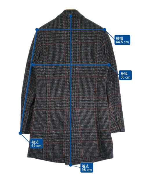 Fay（フェイ）チェスターコート 黒 サイズ:M メンズ/2200637111010