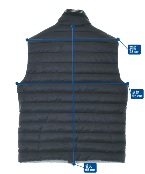 Fay（フェイ）ダウンジャケット/ダウンベスト 紺 サイズ:M メンズ/2200661293058