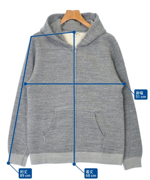 BARNS OUTFITTERS（バーンズアウトフィッターズ）パーカー グレー サイズ:L メンズ/2200650480353