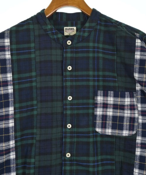 BARNS OUTFITTERS（バーンズアウトフィッターズ）カジュアルシャツ 緑 サイズ:M メンズ/2200650480360