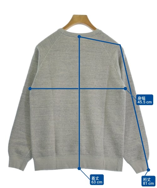 BARNS OUTFITTERS（バーンズアウトフィッターズ）スウェット グレー サイズ:M メンズ/2200728710016