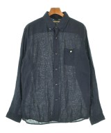BARNS OUTFITTERS（バーンズアウトフィッターズ）カジュアルシャツ 紺 サイズ:3(L位) メンズ/2200679324478
