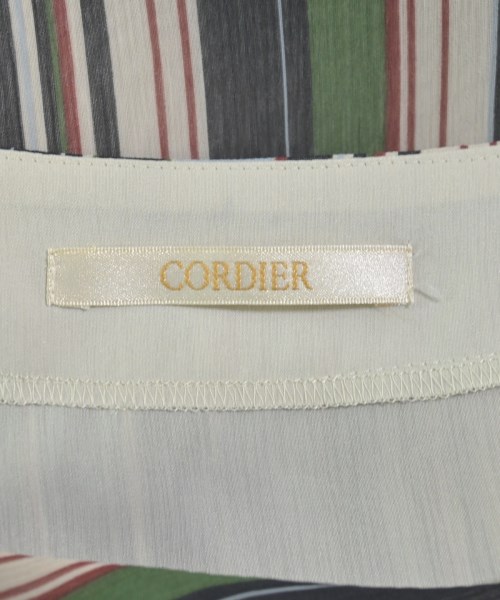 CORDIER（コルディア）ブラウス 紺 サイズ:40(M位) レディース/2200627104091