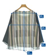 CORDIER（コルディア）ブラウス 紺 サイズ:40(M位) レディース/2200627104091