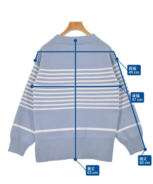 CORDIER（コルディア）ニット・セーター 青 サイズ:42(L位) レディース/2200668329033