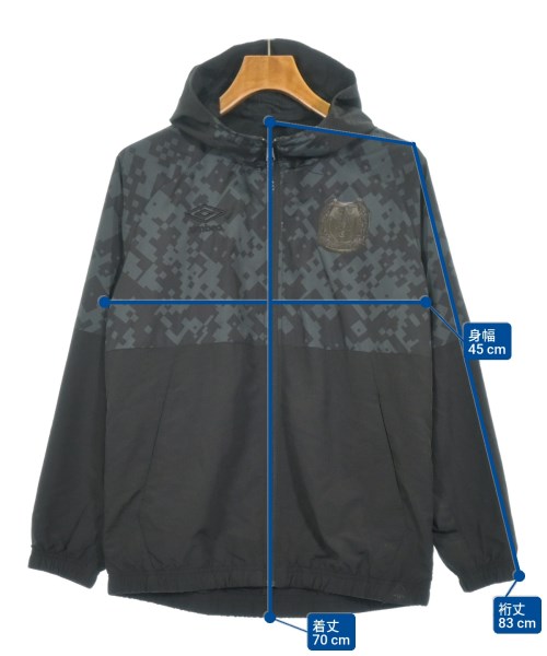 UMBRO（アンブロ）マウンテンパーカー 黒 サイズ:SS メンズ/2200617056072