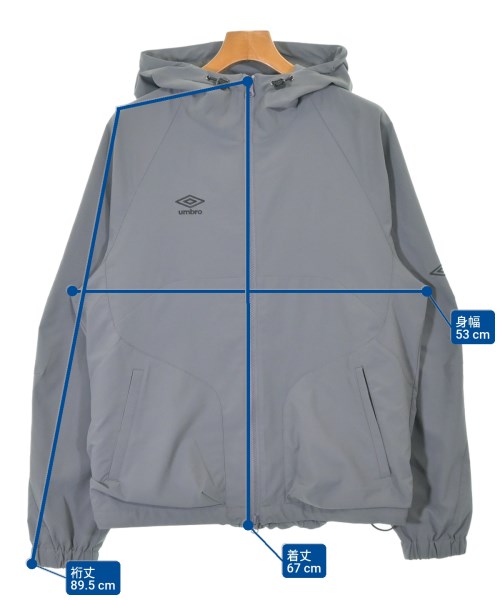 UMBRO（アンブロ）マウンテンパーカー グレー サイズ:M メンズ/2200655766063