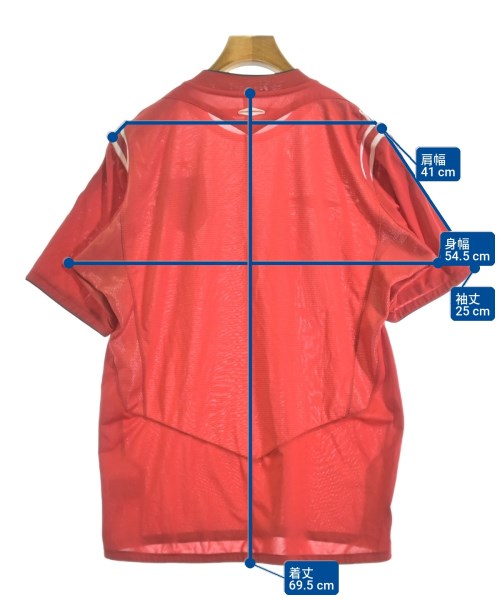 UMBRO（アンブロ）Tシャツ・カットソー 赤 サイズ:M メンズ/2200713732139