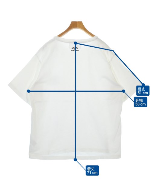 UMBRO（アンブロ）Tシャツ・カットソー 白 サイズ:XL メンズ/2200686630098