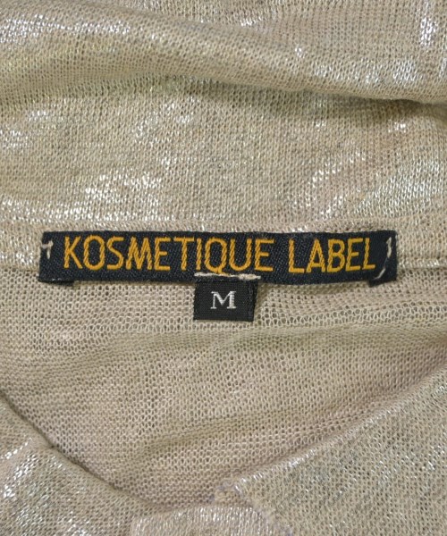 KOSMETIQUE LABEL（コスメティックレーベル）ポロシャツ ベージュ サイズ:M メンズ/2200700378463