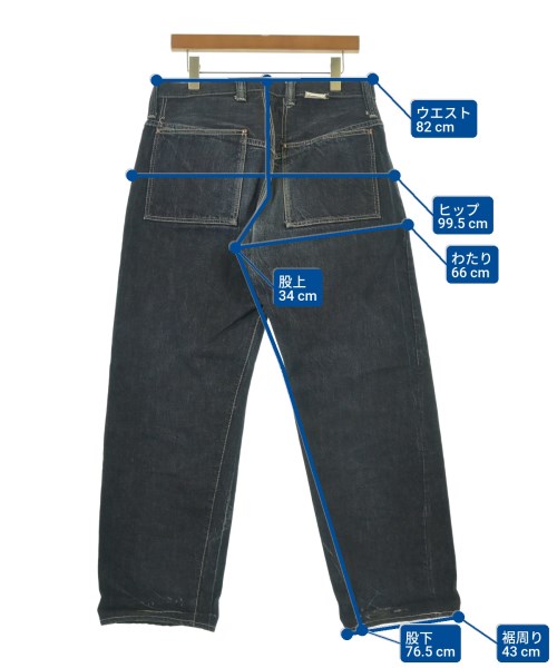 TENDER Co.（テンダー）デニムパンツ 紺 サイズ:32(L位) メンズ/2200621403015