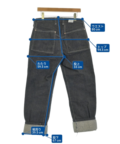 TENDER Co.（テンダー）デニムパンツ 紺 サイズ:2(M位) メンズ/2200612930063