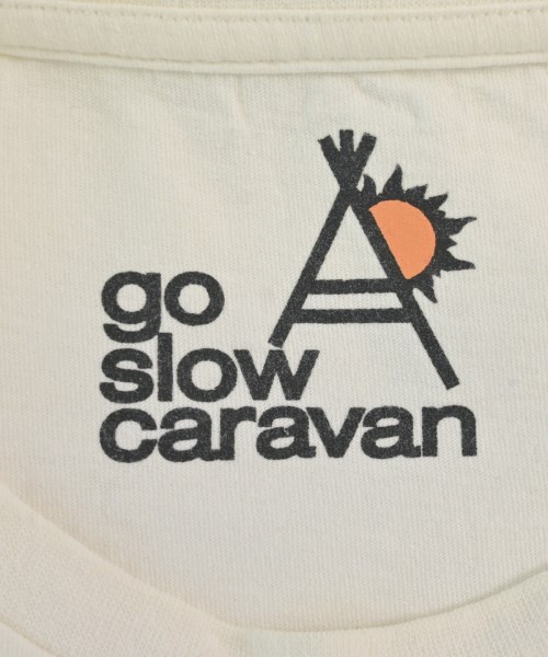GO SLOW CARAVAN（ゴースローキャラバン）Tシャツ・カットソー 白 サイズ:3(L位) メンズ/2200622703114