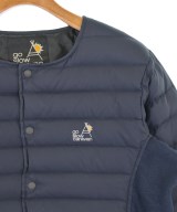 GO SLOW CARAVAN（ゴースローキャラバン）ダウンジャケット/ダウンベスト 紺 サイズ:3(L位) メンズ/2200626203016